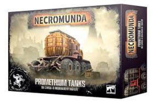 Necromunda: Promethium Tanks On Cargo-8 Trailer