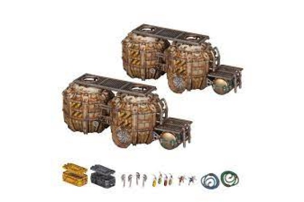 Necromunda: Promethium Tanks Refuelling Station Necromunda: Promethium Tanks Refuelling Station