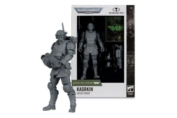 Warhammer 40000 Action Figure Kasrkin (Astra Militarum) Artist Proof 18 Cm