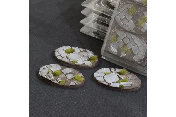 Temple Bases - Oval 75Mm (X3)