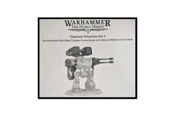 Deredeo Weapons 1 - Autocannon Battery ---- Webstore Exclusive
