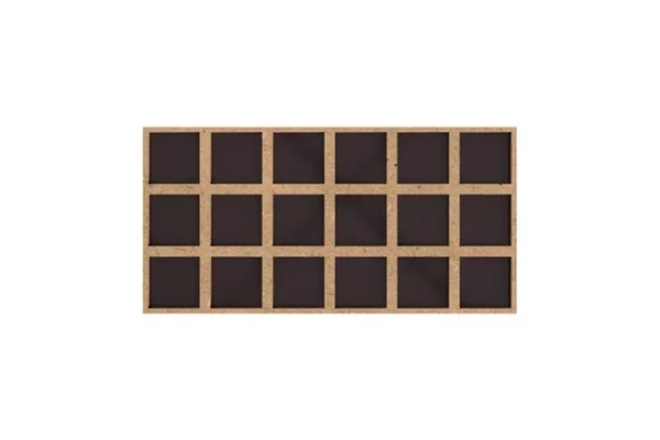 Magnetic Conversion Tray 25Mm To 30Mm Bases 6X3