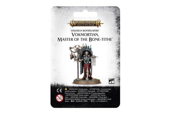 Ossiarch Bonereapers: Vokmortian Master Of The Bone-Tithe ---- Webstore Exclusive