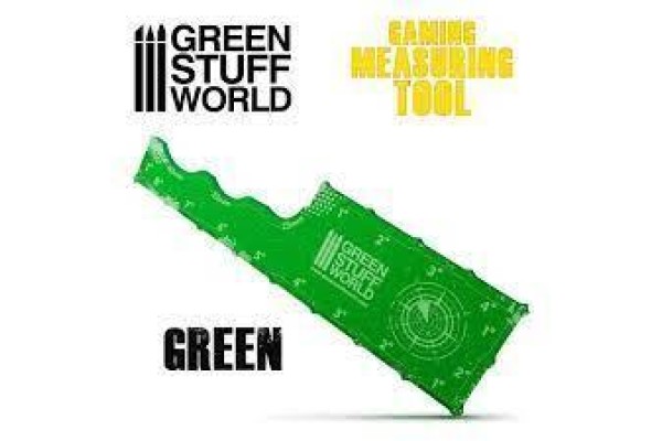 Gaming Measuring Tool - Green 8 Inches