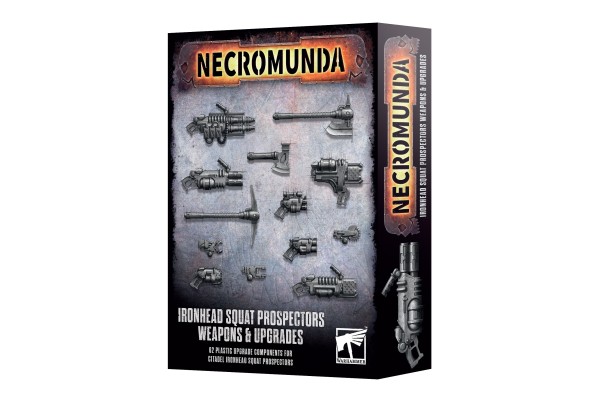 Necromunda: Ironhead Squat Prospectors Weapons & Upgrades