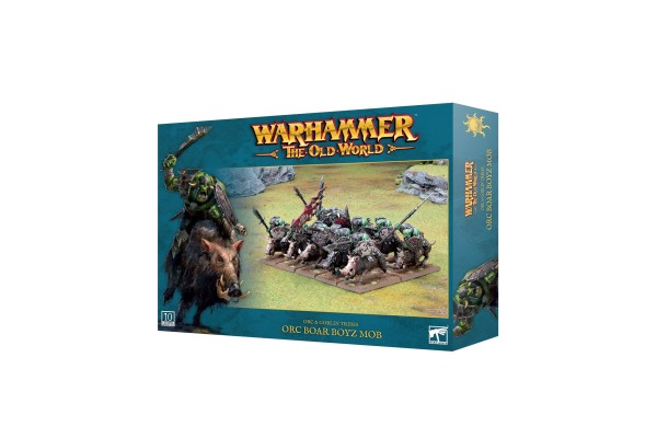 Orc & Goblin Tribes: Orc Boar Boyz Mob Orc & Goblin Tribes: Orc Boar Boyz Mob