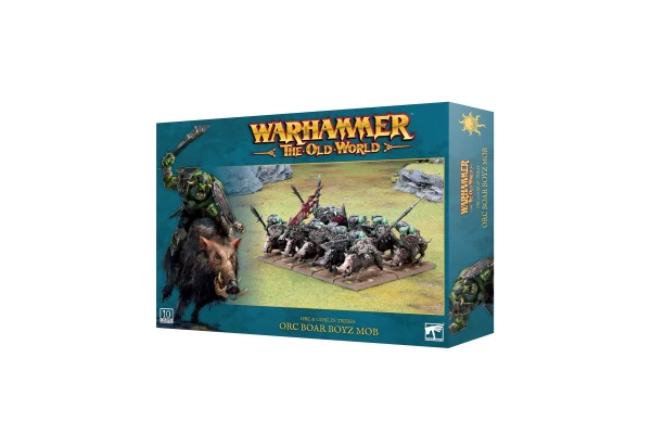 Orc & Goblin Tribes: Orc Boar Boyz Mob