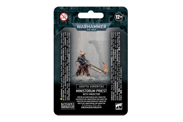 Adepta Sororitas: Ministorum Priest With Vindictor