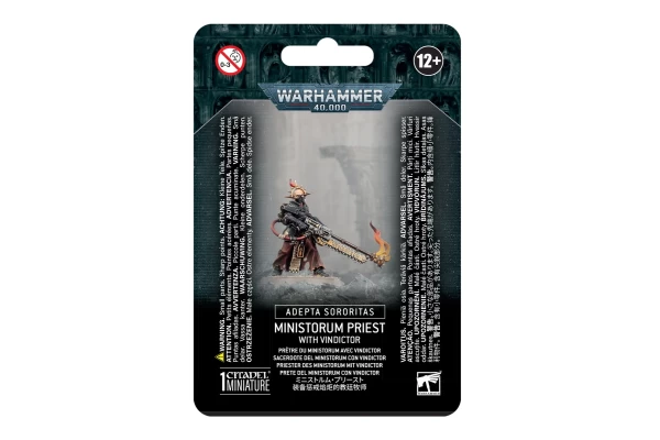Adepta Sororitas: Ministorum Priest With Vindictor