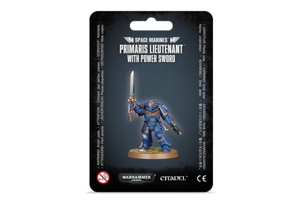 Space Marines: Primaris Lieutenant With Power Sword Space Marines: Primaris Lieutenant With Power Sword