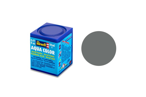 Muis Grijs Mat Aqua Color 18 Ml Revell Modelbouwverf Op Waterbasis