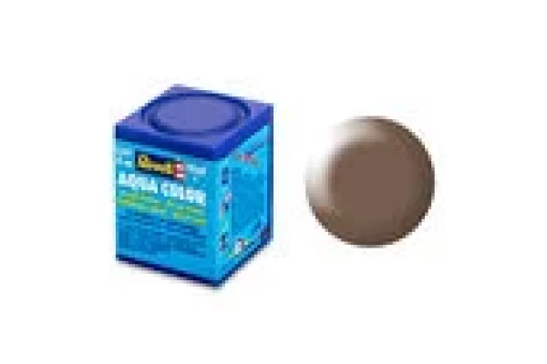 Bruin Zijdemat Aqua Color 18 Ml Revell Modelbouwverf Op Waterbasis