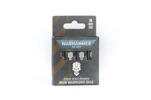 Warhammer 40000: Iron Warriors Dice !!!UITVERKOCHT!!!