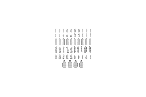 Water Bottles 1:48