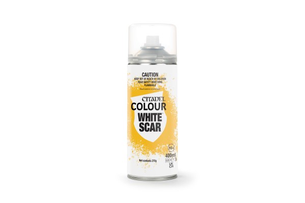 White Scar Spray Paint