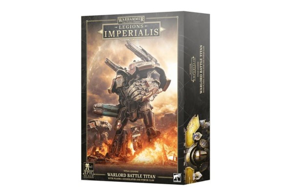 Legions Imperialis: Warlord Titan With Plasma Annihilator Legions Imperialis: Warlord Titan With Plasma Annihilator