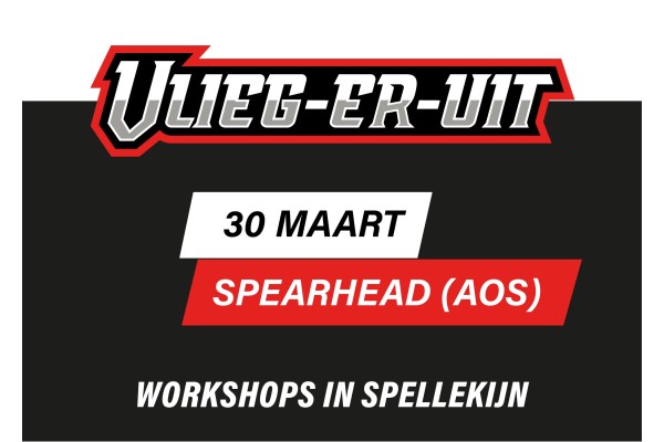 Workshop Spearhead - 30 Maart