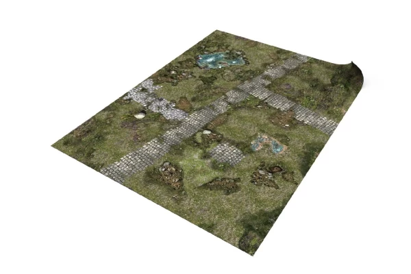 Treasure Land 44X60 / 112X152 Cm - Single-Sided Rubber Mat