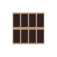 Magnetic Conversion Tray For Cavalry 25X50Mm To 30X60Mm Bases 4X2 Magnetic Conversion Tray For Cavalry 25X50Mm To 30X60Mm Bases 4X2