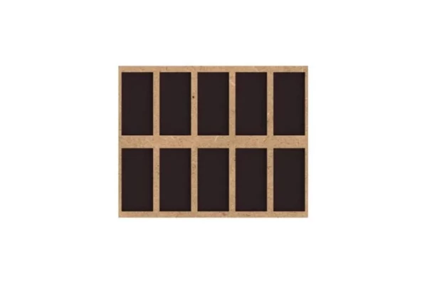 Magnetic Conversion Tray For Cavalry 25X50Mm To 30X60Mm Bases 5X2