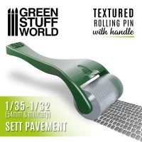 Rolling Pin With Handle - Sett Pavement Rolling Pin With Handle - Sett Pavement