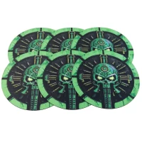 Rubber Objective Markers - Ancient Evil - Set Of 6
