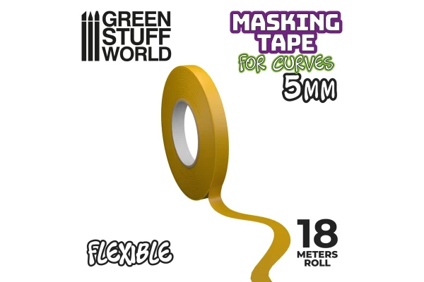 Flexible Masking Tape - 5Mm
