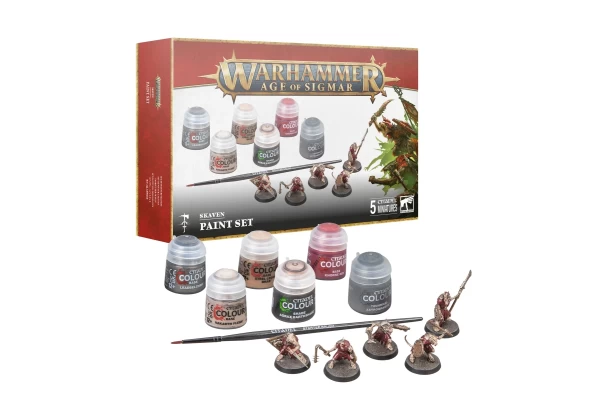 Age Of Sigmar: Skaven + Paint Set