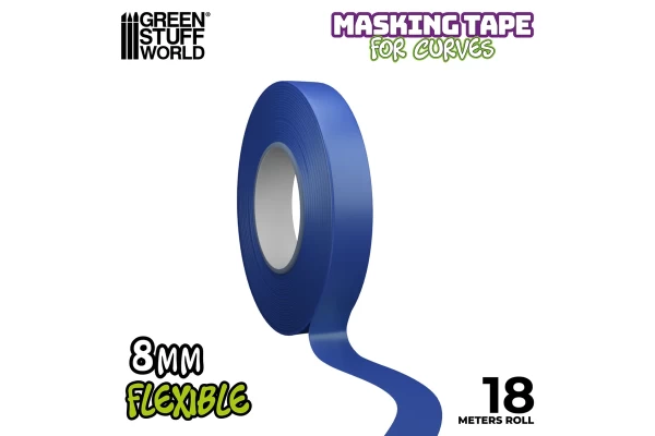 Flexible Masking Tape - 8Mm