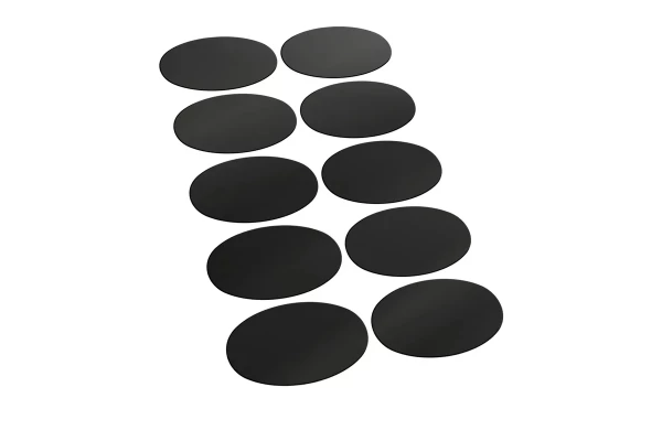 Oval Magnetic Sheet Self-Adhesive - 90X52Mm