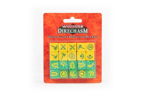 Warhammer Underworlds: Grand Alliance Destruction Dice --- Op = Op!!!