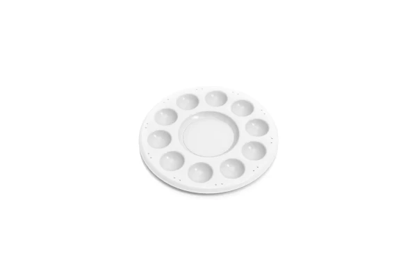 Plastic Round Mixing Palette