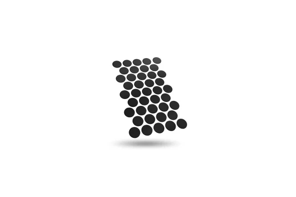 Round Magnetic Sheet Self-Adhesive - 30Mm