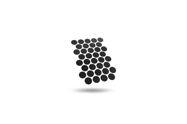 Round Magnetic Sheet Self-Adhesive - 32Mm