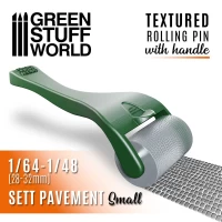 Rolling Pin With Handle - Sett Pavement Small Rolling Pin With Handle - Sett Pavement Small